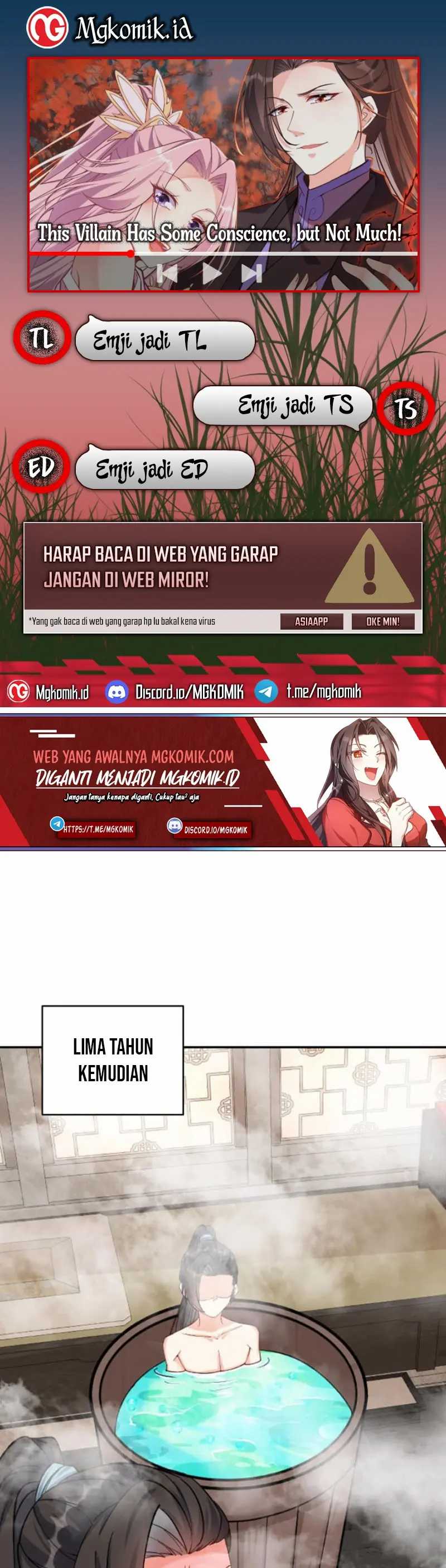 Halaman 1 dari This Villain Has Some Conscience, but Not Much! Chapter 9