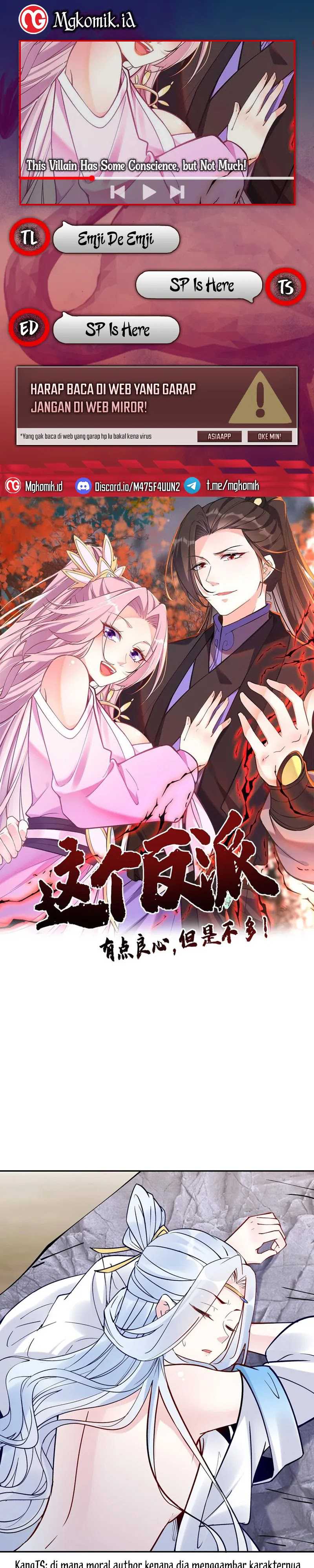 Halaman 1 dari This Villain Has Some Conscience, but Not Much! Chapter 90