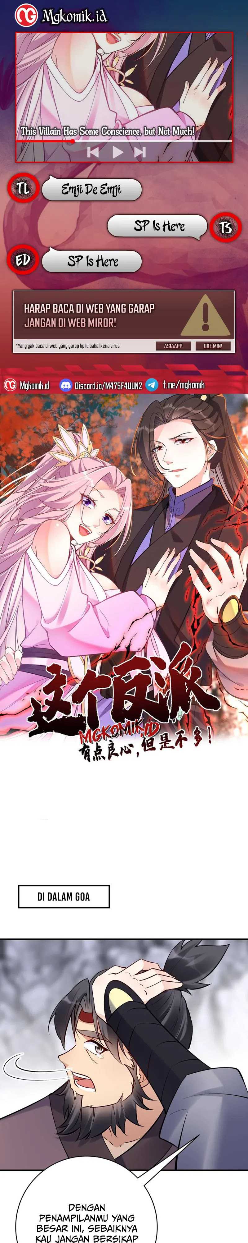 Halaman 1 dari This Villain Has Some Conscience, but Not Much! Chapter 92
