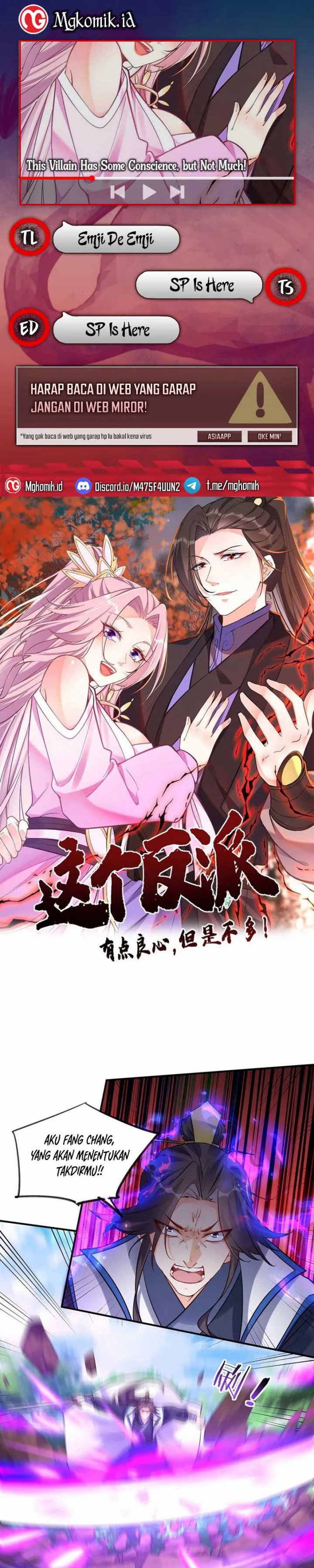 Halaman 1 dari This Villain Has Some Conscience, but Not Much! Chapter 93