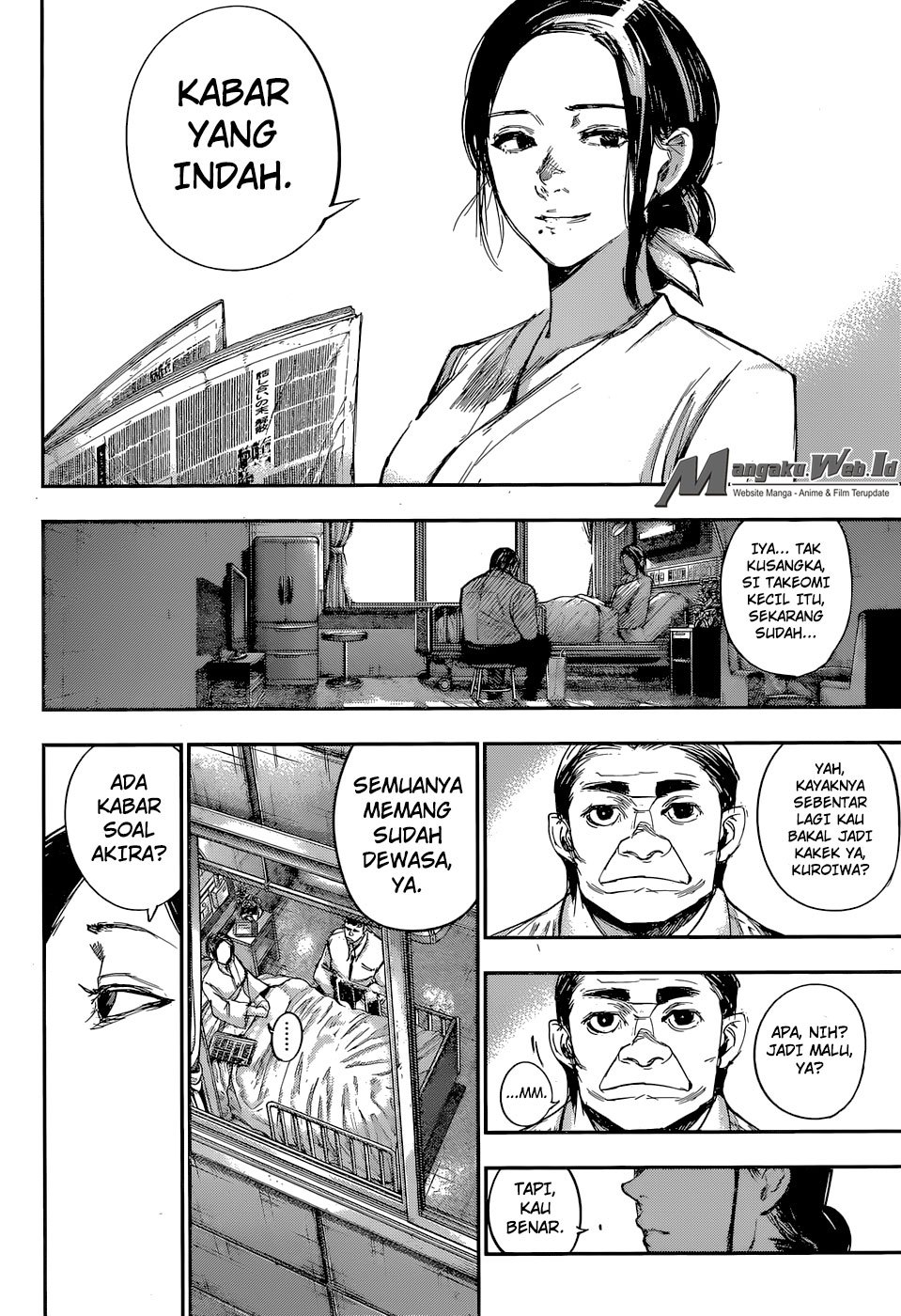 Halaman 5 dari Tokyo Ghoul:re Chapter 104