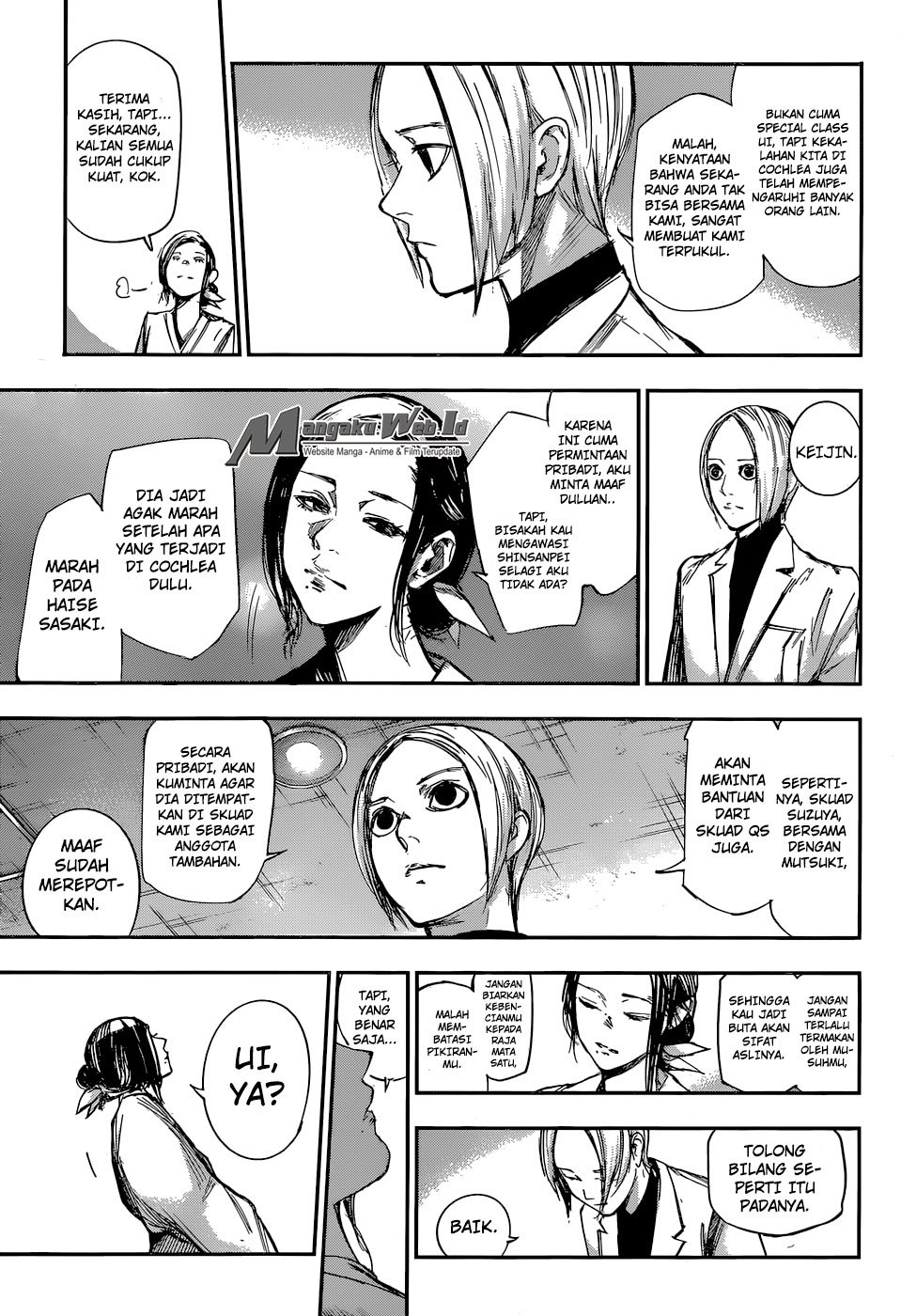 Halaman 8 dari Tokyo Ghoul:re Chapter 104