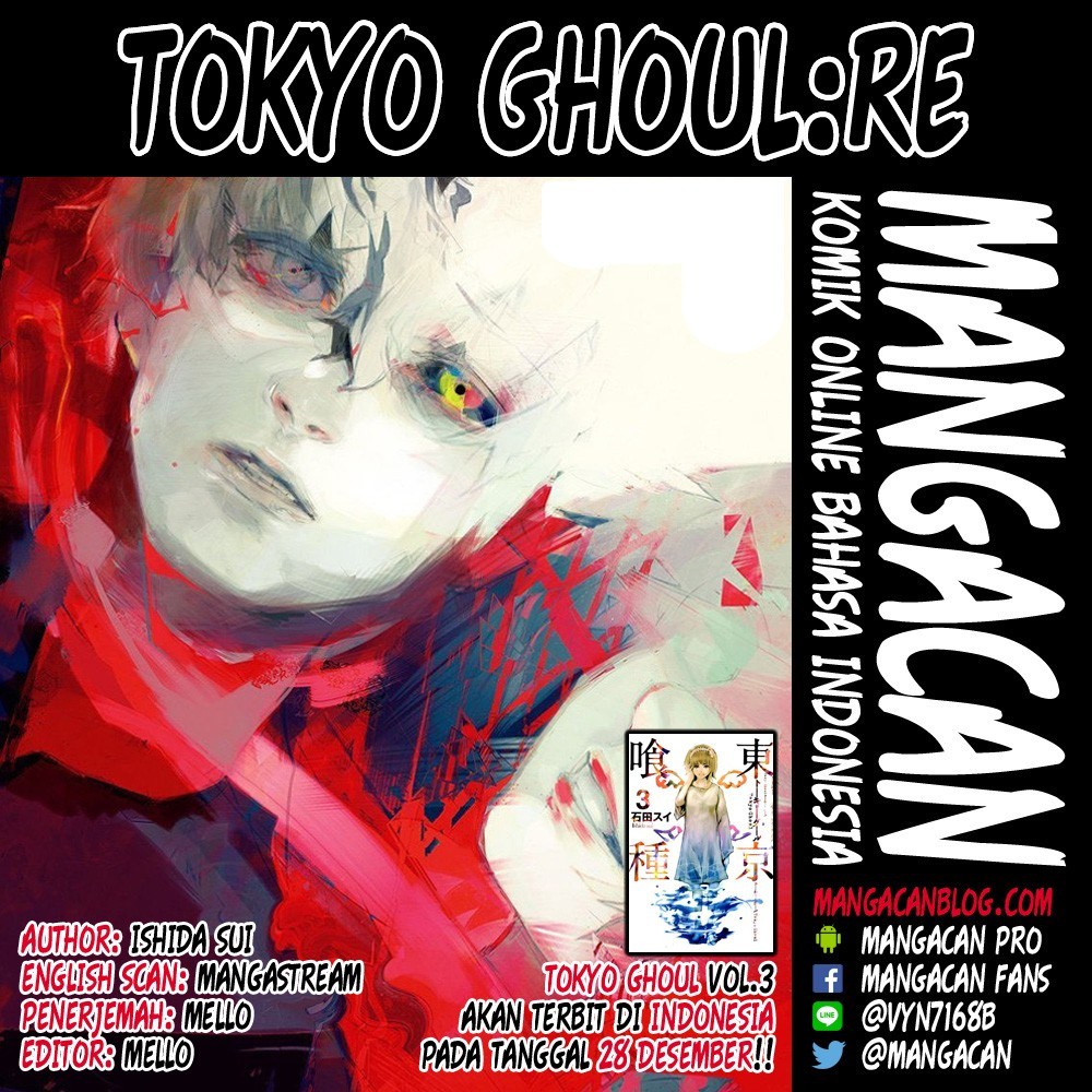 Halaman 2 dari Tokyo Ghoul:re Chapter 105