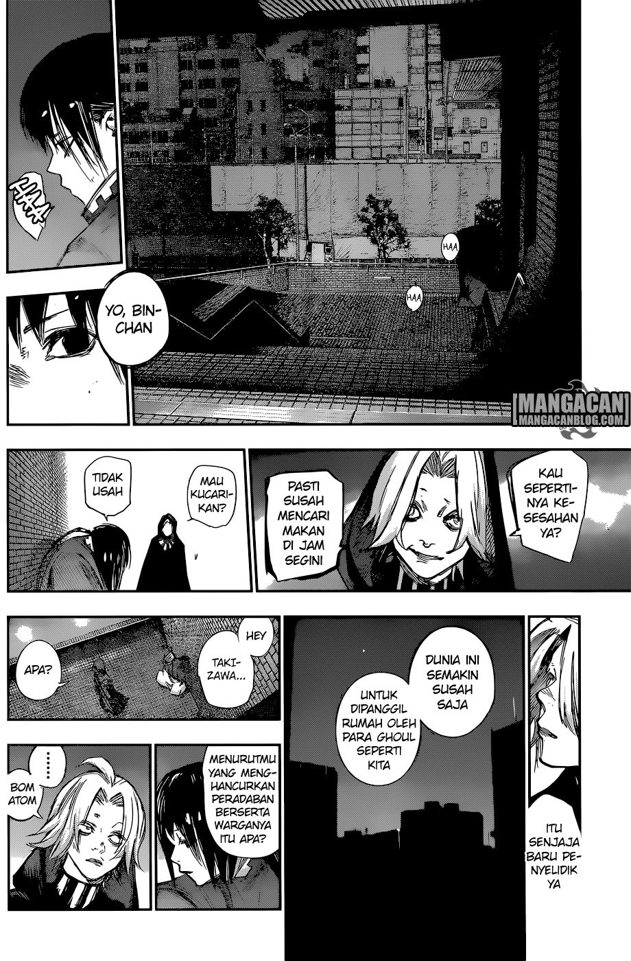 Halaman 12 dari Tokyo Ghoul:re Chapter 124