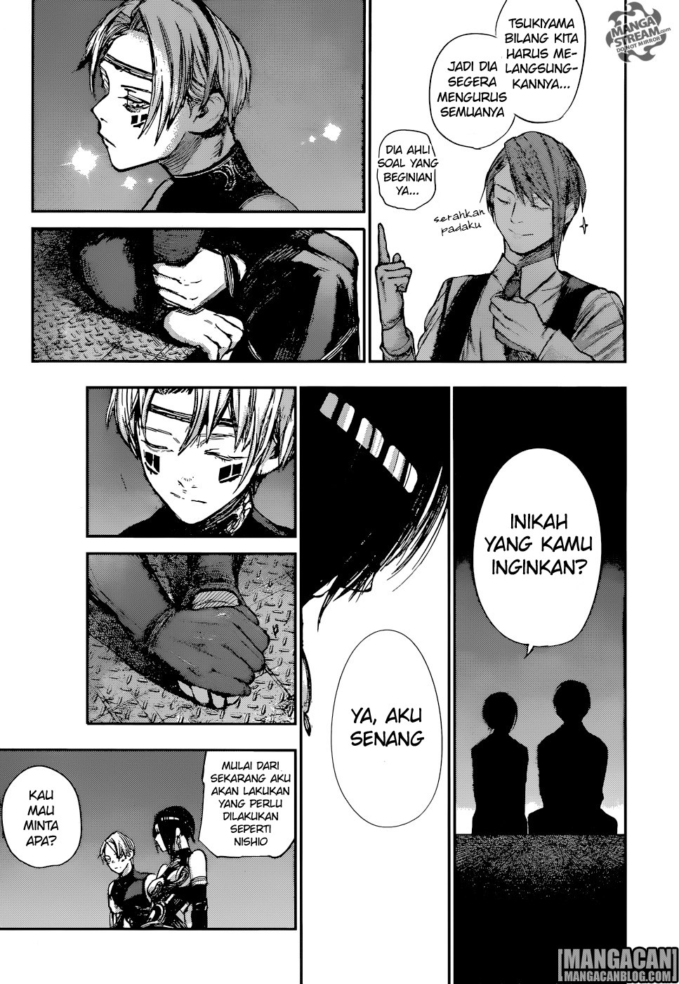Halaman 15 dari Tokyo Ghoul:re Chapter 132