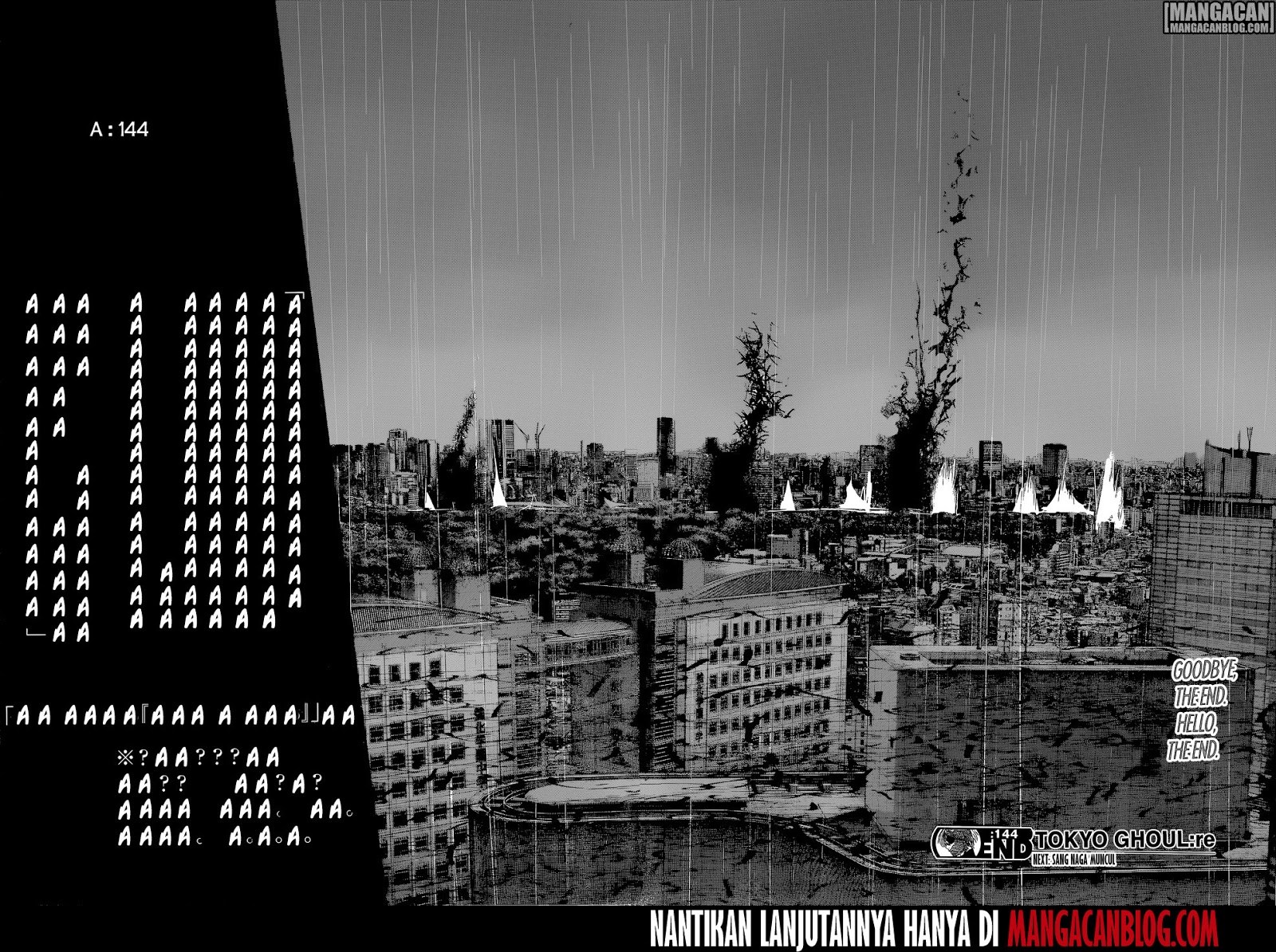 Halaman 19 dari Tokyo Ghoul:re Chapter 144