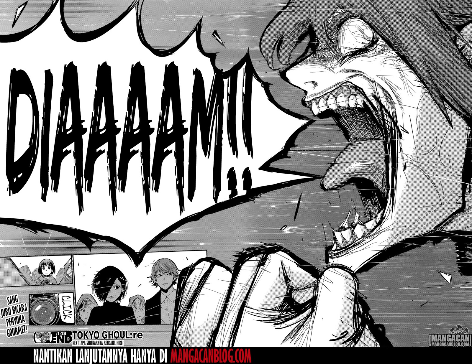 Halaman 19 dari Tokyo Ghoul:re Chapter 148