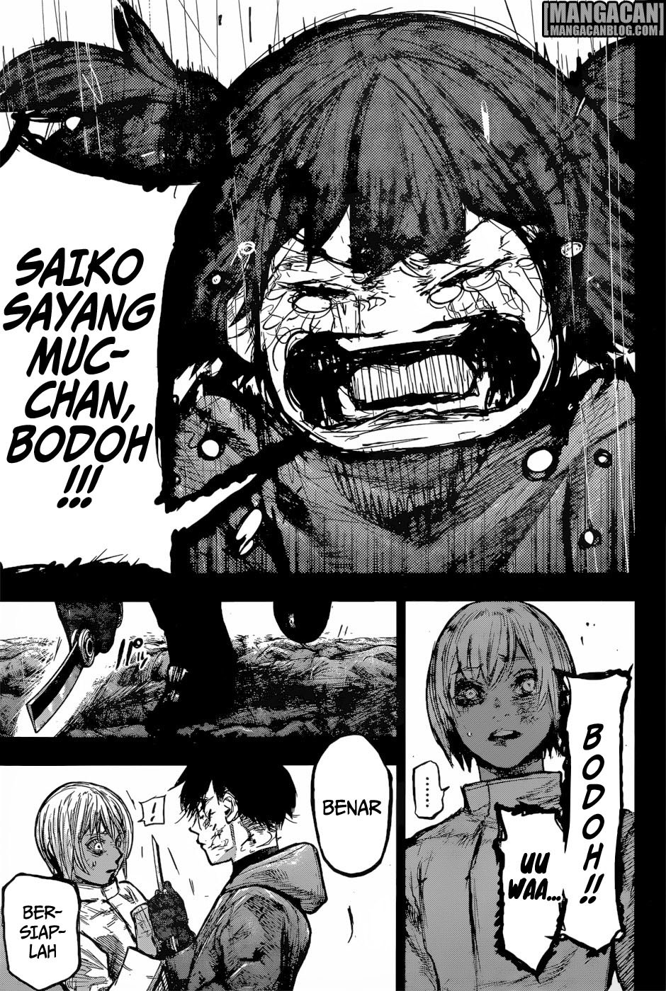 Halaman 18 dari Tokyo Ghoul:re Chapter 156