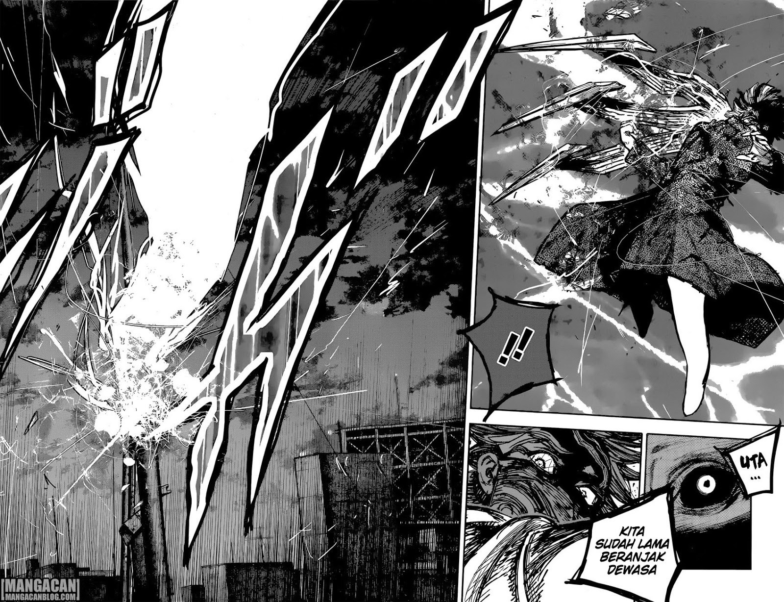 Halaman 17 dari Tokyo Ghoul:re Chapter 170