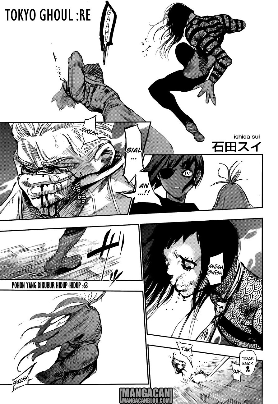 Halaman 2 dari Tokyo Ghoul:re Chapter 63