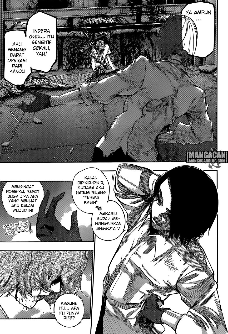 Halaman 5 dari Tokyo Ghoul:re Chapter 82