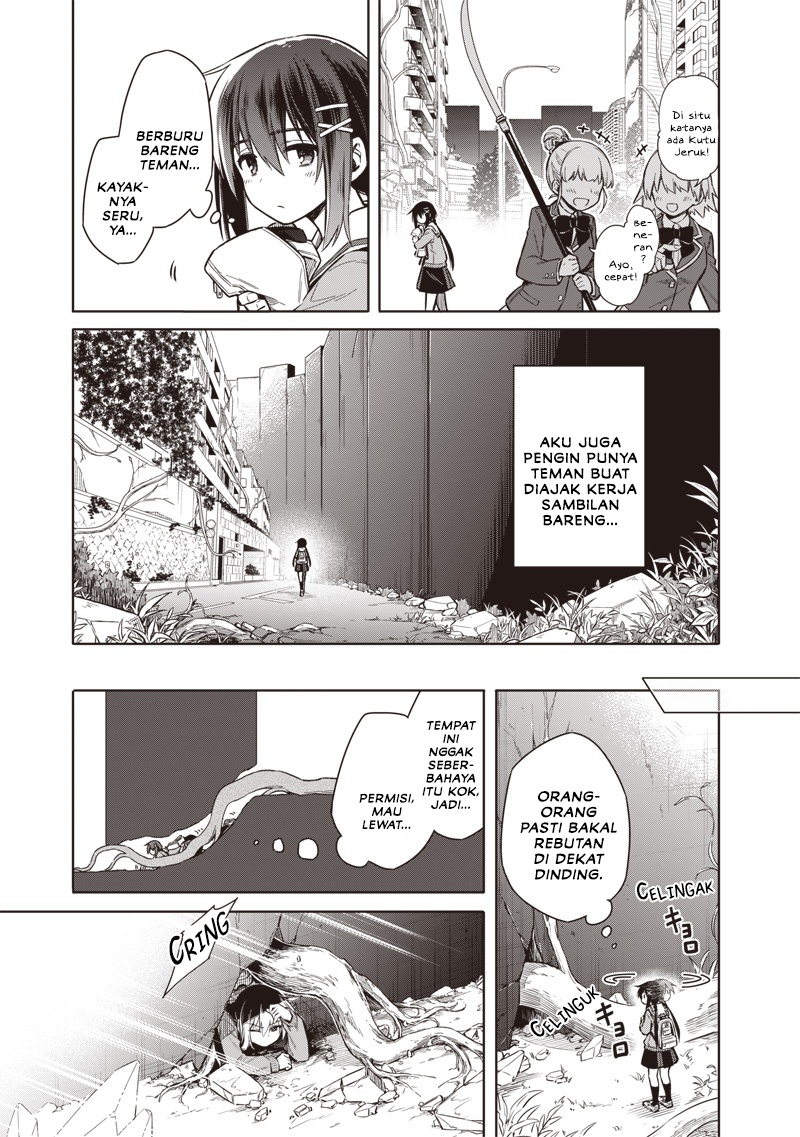 Halaman 21 dari Toukyou KINOKO: Sekai Ranking 1-i no Komyu-ryoku Saijaku JK Chapter 1