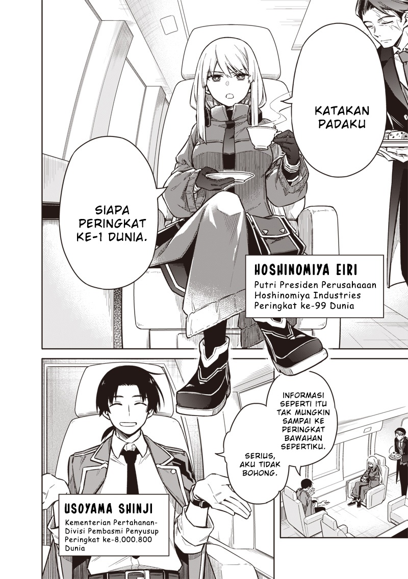 Halaman 25 dari Toukyou KINOKO: Sekai Ranking 1-i no Komyu-ryoku Saijaku JK Chapter 1