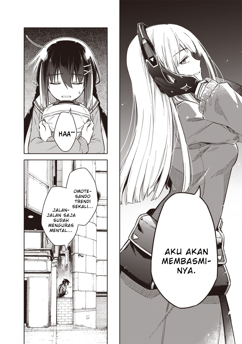 Halaman 31 dari Toukyou KINOKO: Sekai Ranking 1-i no Komyu-ryoku Saijaku JK Chapter 1