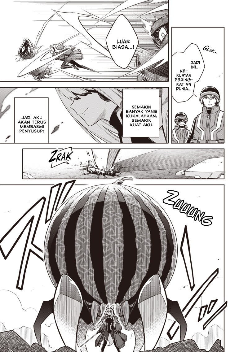 Halaman 40 dari Toukyou KINOKO: Sekai Ranking 1-i no Komyu-ryoku Saijaku JK Chapter 1