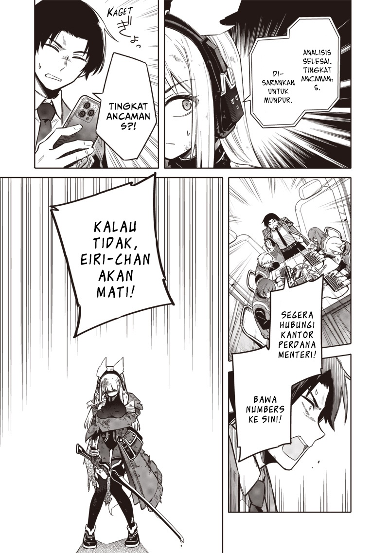 Halaman 45 dari Toukyou KINOKO: Sekai Ranking 1-i no Komyu-ryoku Saijaku JK Chapter 1