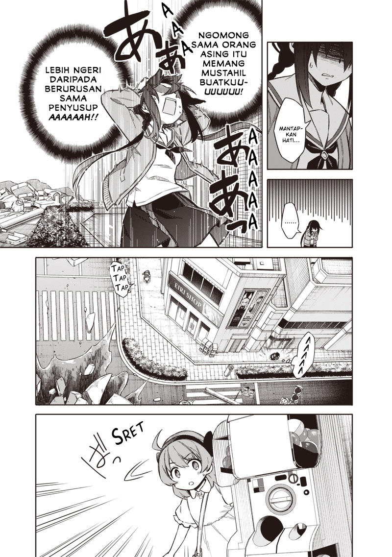 Halaman 58 dari Toukyou KINOKO: Sekai Ranking 1-i no Komyu-ryoku Saijaku JK Chapter 1