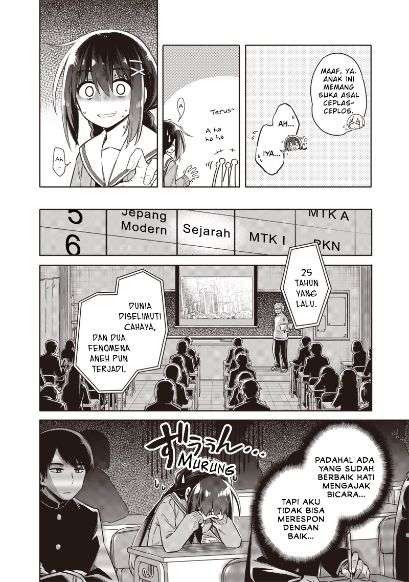 Halaman 6 dari Toukyou KINOKO: Sekai Ranking 1-i no Komyu-ryoku Saijaku JK Chapter 1