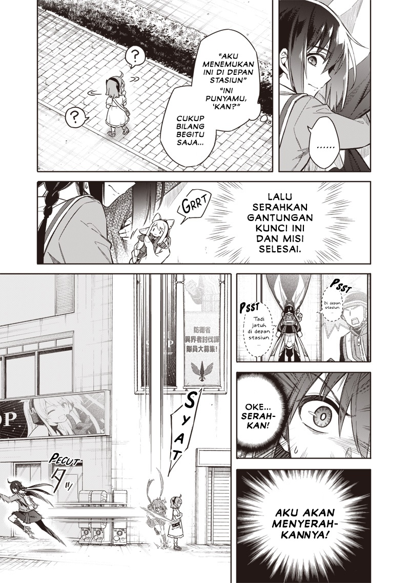 Halaman 60 dari Toukyou KINOKO: Sekai Ranking 1-i no Komyu-ryoku Saijaku JK Chapter 1