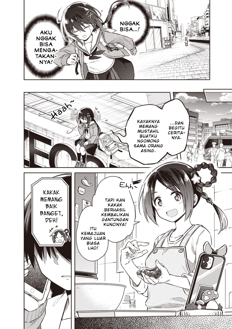 Halaman 61 dari Toukyou KINOKO: Sekai Ranking 1-i no Komyu-ryoku Saijaku JK Chapter 1