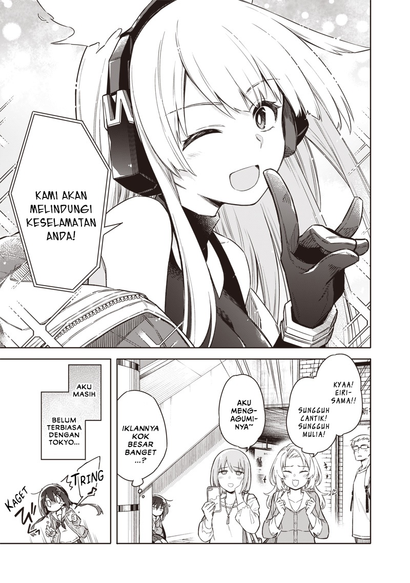 Halaman 9 dari Toukyou KINOKO: Sekai Ranking 1-i no Komyu-ryoku Saijaku JK Chapter 1