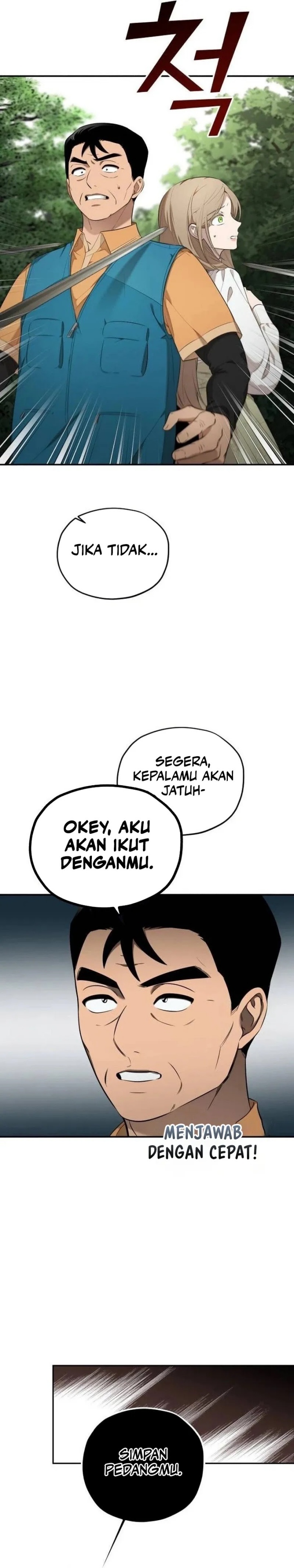 Halaman 18 dari Truck Driver Tag Team Match Chapter 5