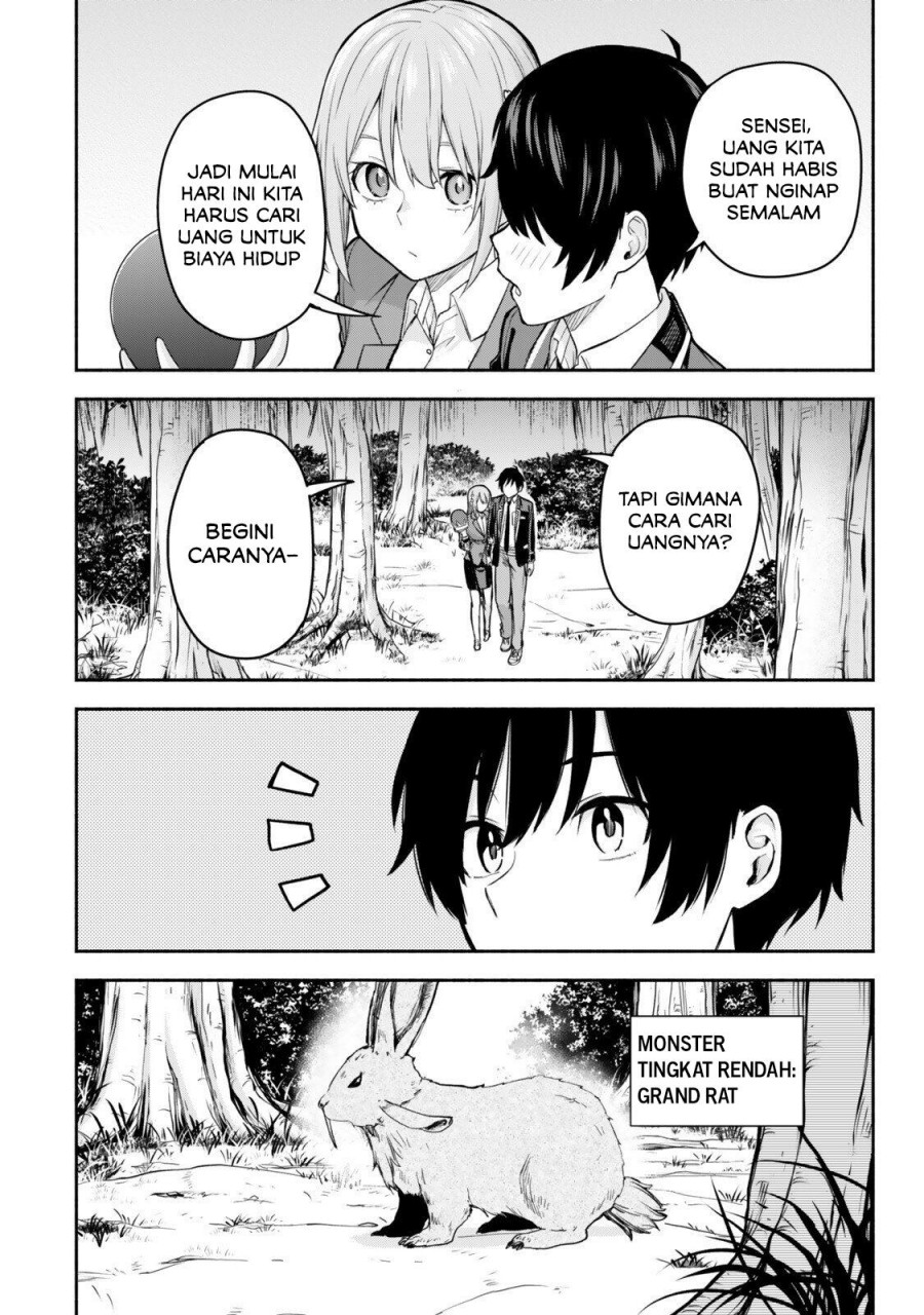 Halaman 10 dari Tsuihou Sareta Teihen Shoku [Touzoku] wa Game Chishiki de Musousuru Chapter 2.1