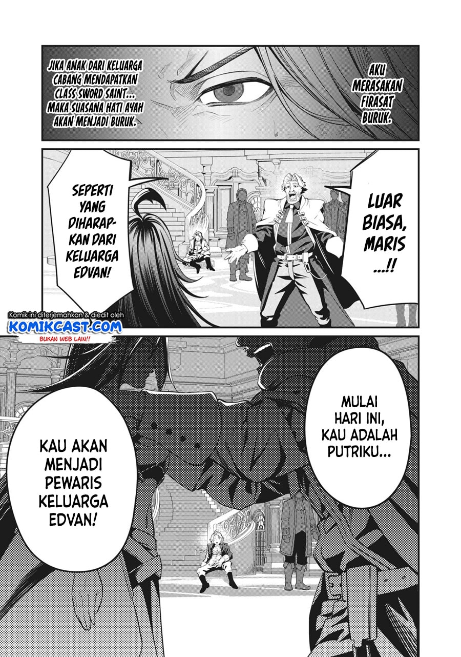 Halaman 13 dari Tsuihou Sareta Tenshou Juu Kishi wa Game Chishiki de Musou Suru Chapter 1.1