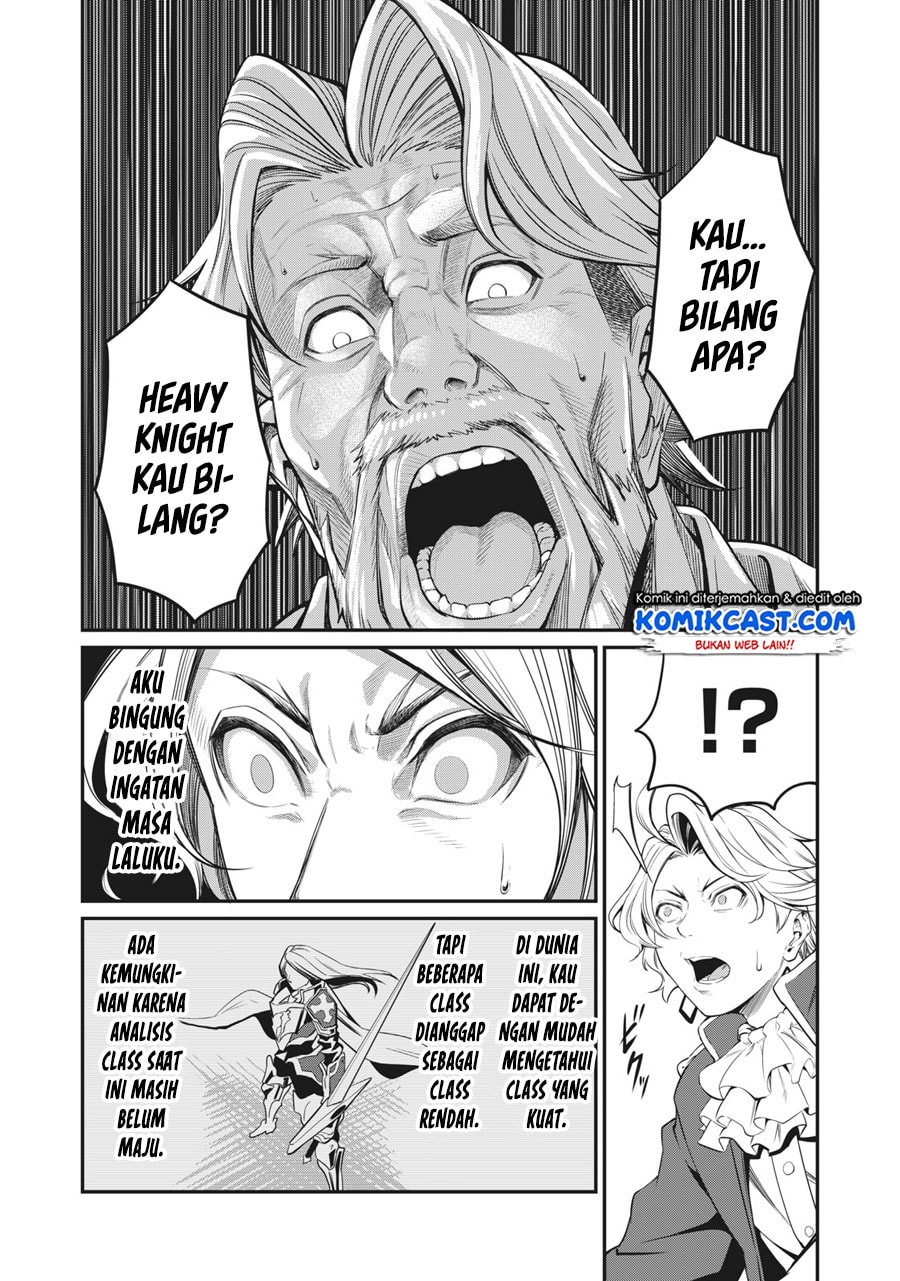 Halaman 7 dari Tsuihou Sareta Tenshou Juu Kishi wa Game Chishiki de Musou Suru Chapter 1.1