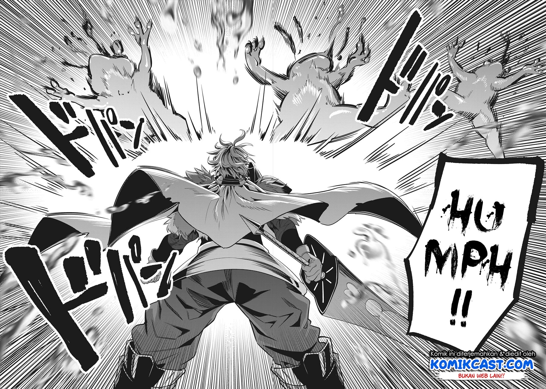 Halaman 19 dari Tsuihou Sareta Tenshou Juu Kishi wa Game Chishiki de Musou Suru Chapter 1.2