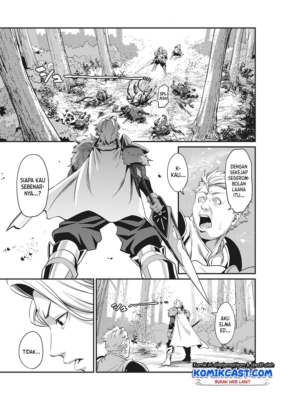 Halaman 21 dari Tsuihou Sareta Tenshou Juu Kishi wa Game Chishiki de Musou Suru Chapter 1.2