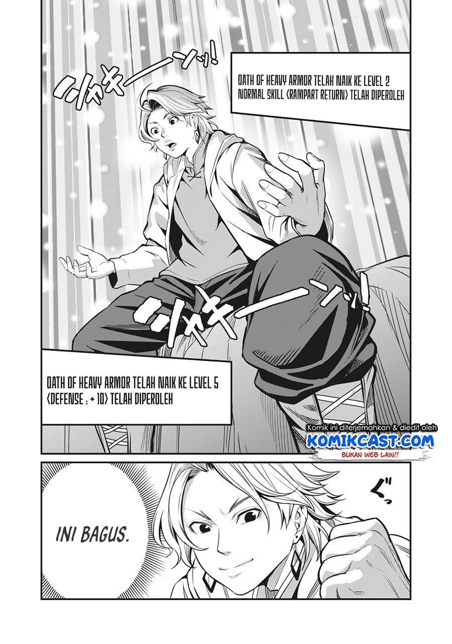 Halaman 7 dari Tsuihou Sareta Tenshou Juu Kishi wa Game Chishiki de Musou Suru Chapter 1.2