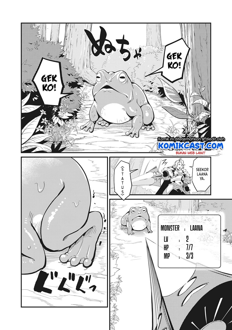Halaman 9 dari Tsuihou Sareta Tenshou Juu Kishi wa Game Chishiki de Musou Suru Chapter 1.2
