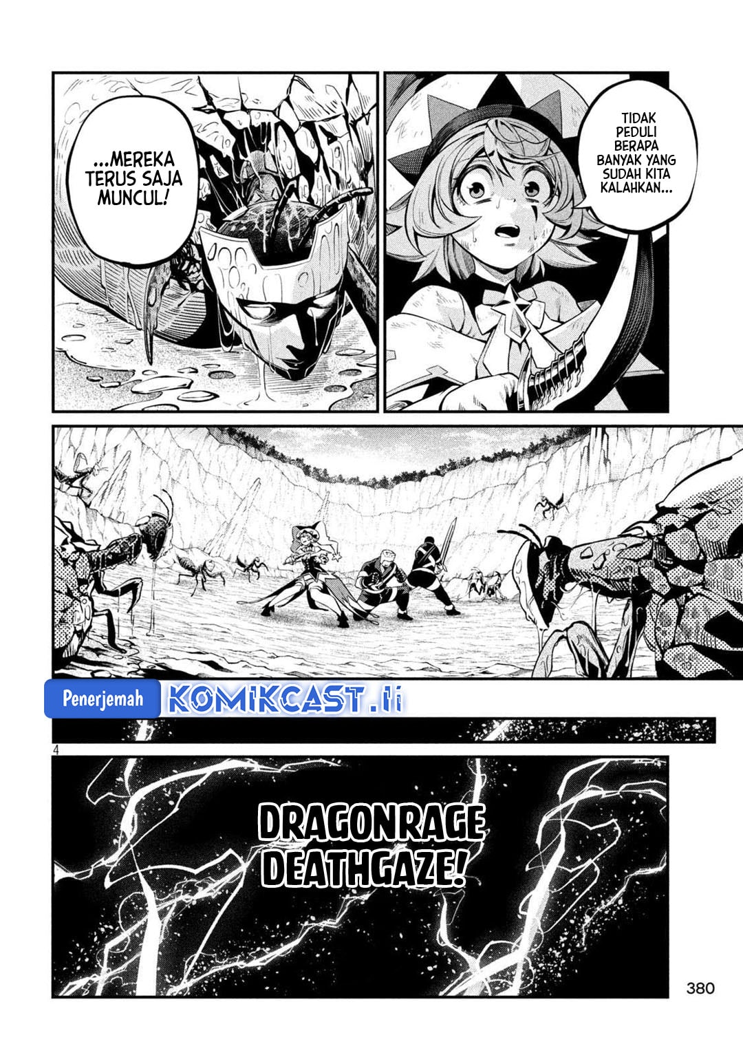 Halaman 5 dari Tsuihou Sareta Tenshou Juu Kishi wa Game Chishiki de Musou Suru Chapter 123