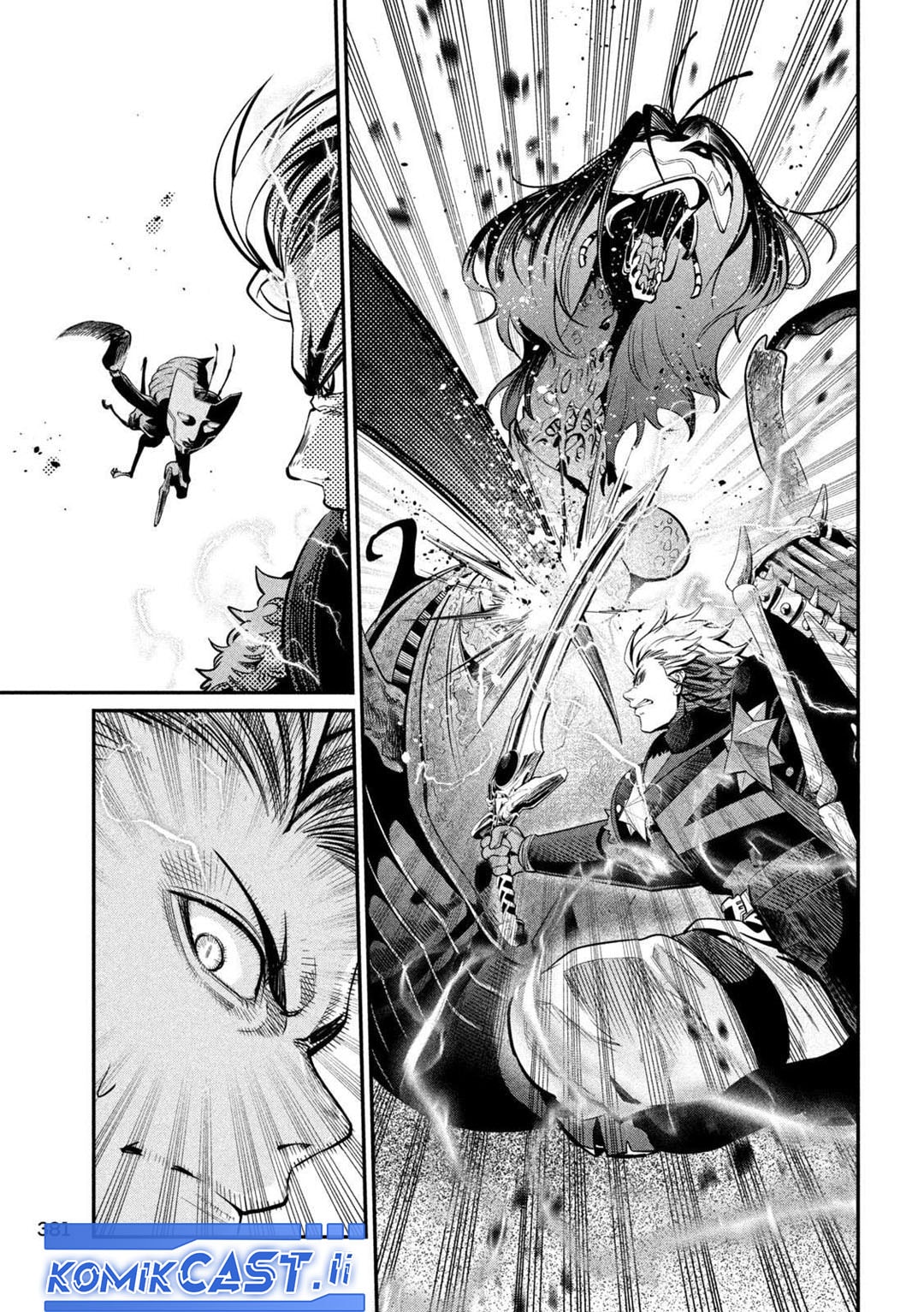 Halaman 6 dari Tsuihou Sareta Tenshou Juu Kishi wa Game Chishiki de Musou Suru Chapter 123