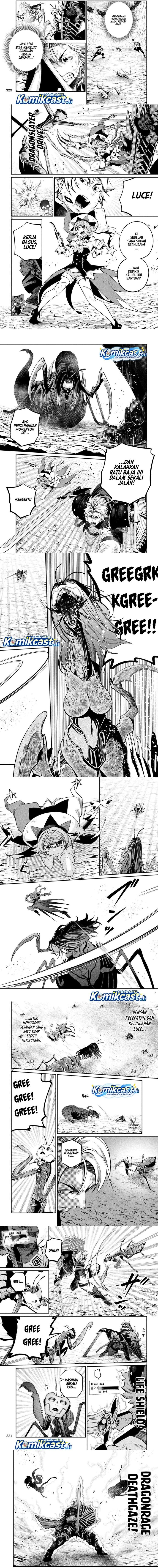 Halaman 2 dari Tsuihou Sareta Tenshou Juu Kishi wa Game Chishiki de Musou Suru Chapter 124