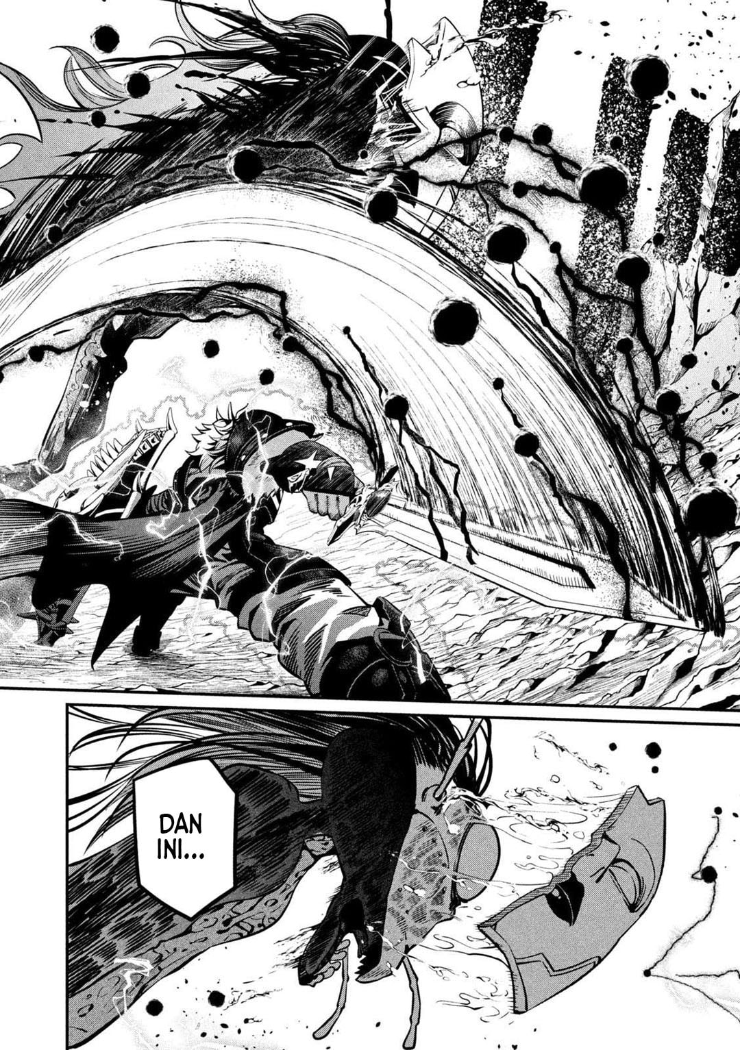Halaman 11 dari Tsuihou Sareta Tenshou Juu Kishi wa Game Chishiki de Musou Suru Chapter 125
