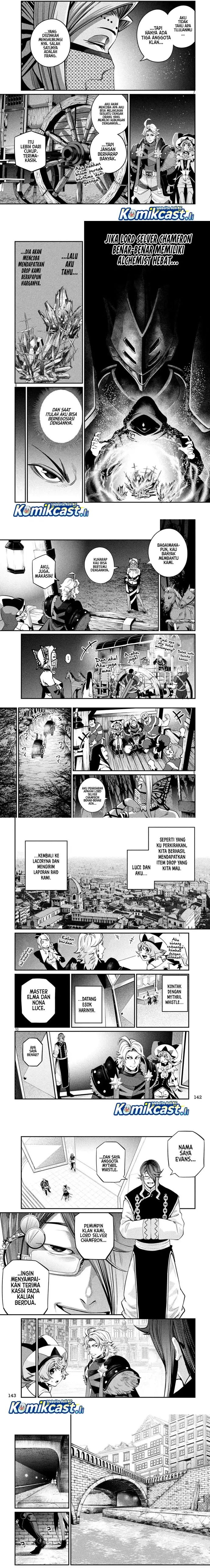 Halaman 2 dari Tsuihou Sareta Tenshou Juu Kishi wa Game Chishiki de Musou Suru Chapter 126