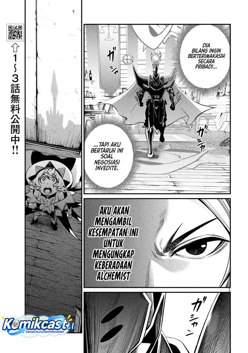 Halaman 4 dari Tsuihou Sareta Tenshou Juu Kishi wa Game Chishiki de Musou Suru Chapter 127