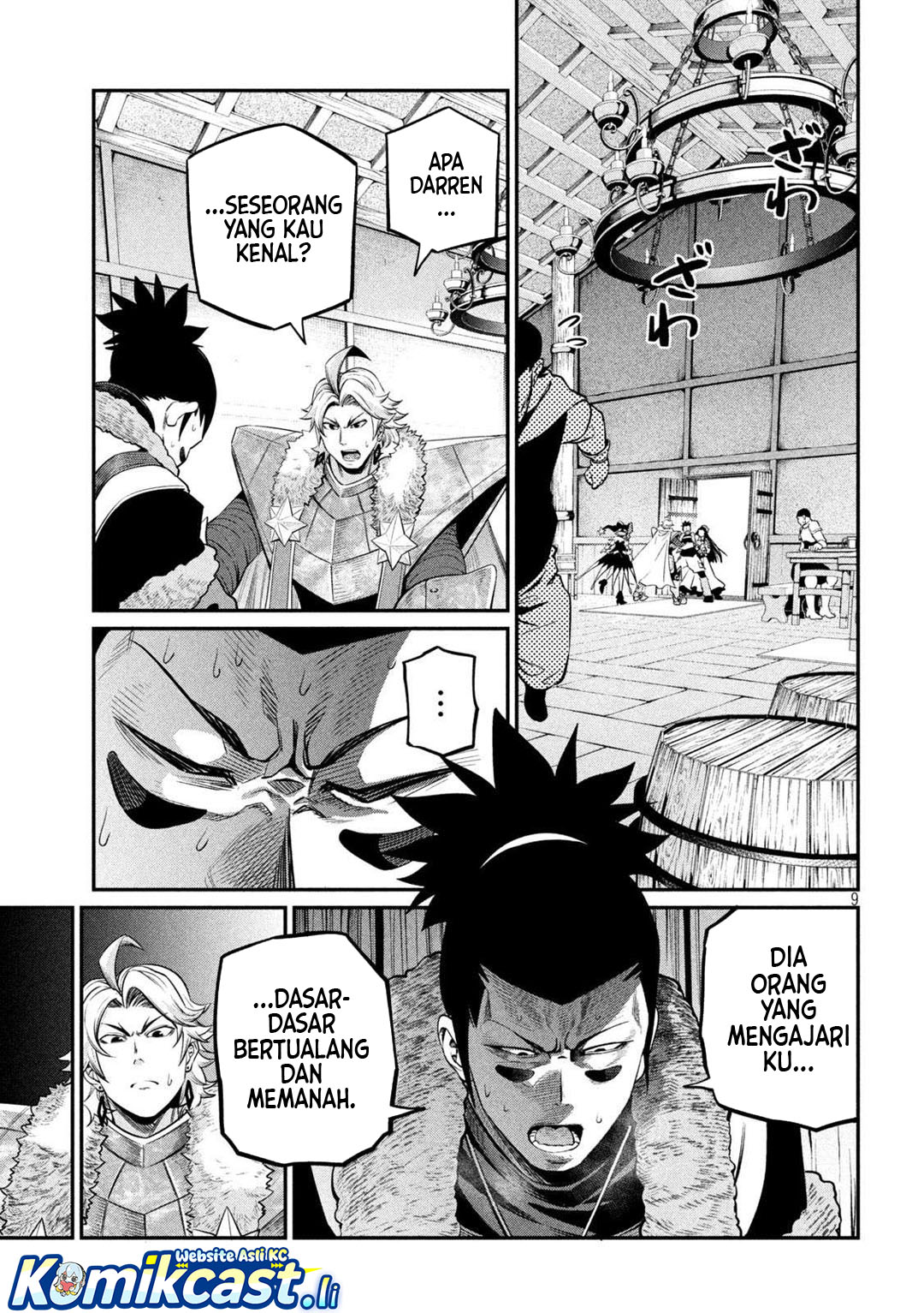 Halaman 10 dari Tsuihou Sareta Tenshou Juu Kishi wa Game Chishiki de Musou Suru Chapter 131