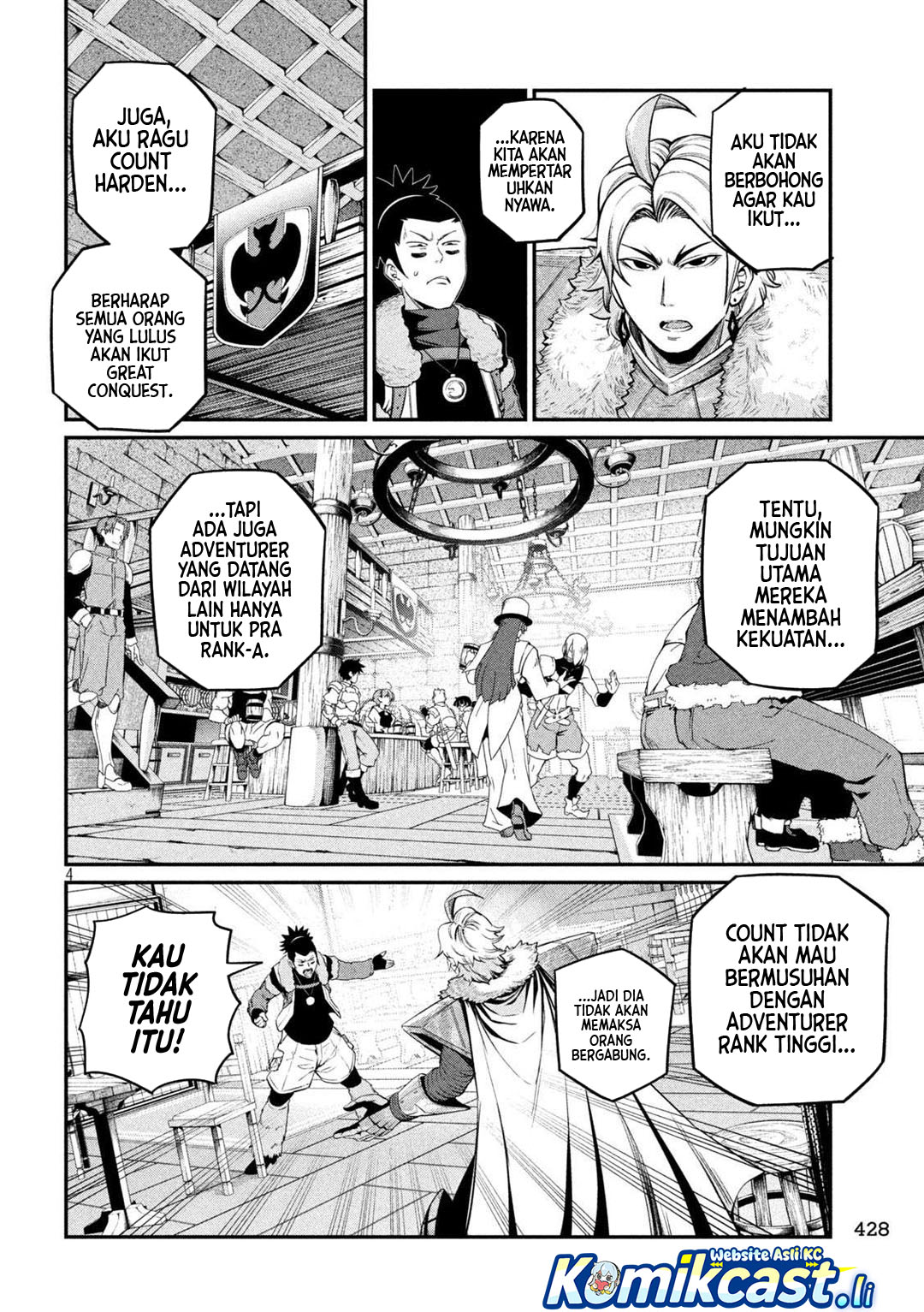 Halaman 5 dari Tsuihou Sareta Tenshou Juu Kishi wa Game Chishiki de Musou Suru Chapter 131