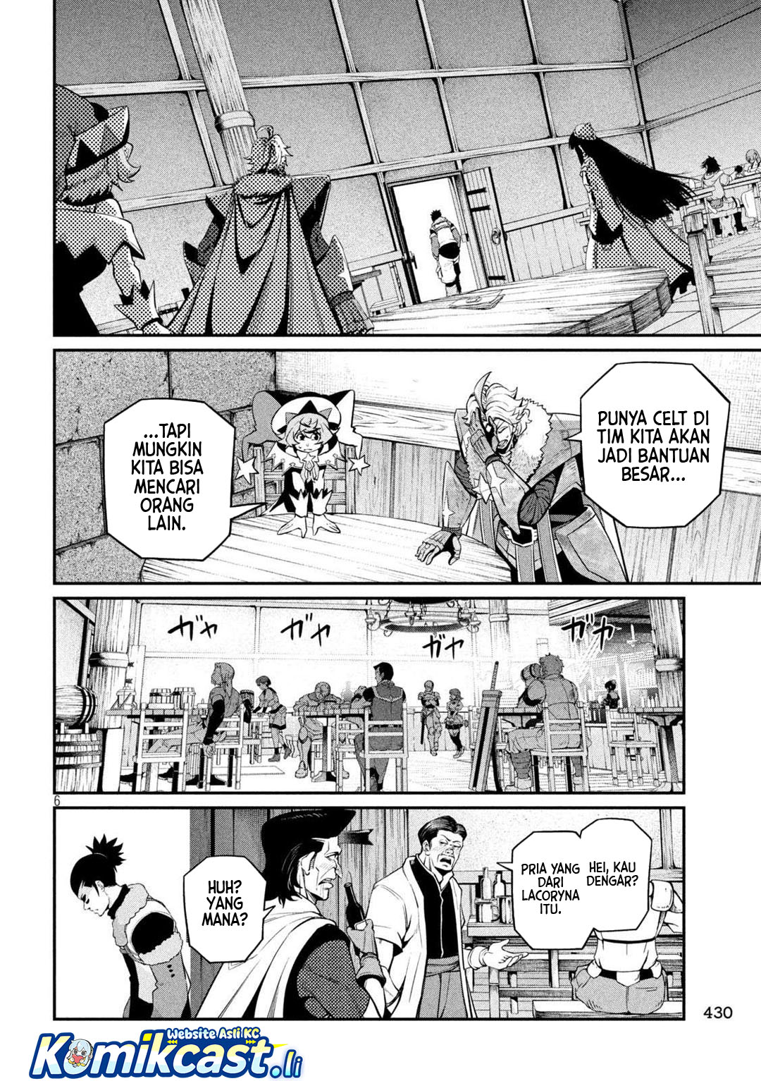 Halaman 7 dari Tsuihou Sareta Tenshou Juu Kishi wa Game Chishiki de Musou Suru Chapter 131