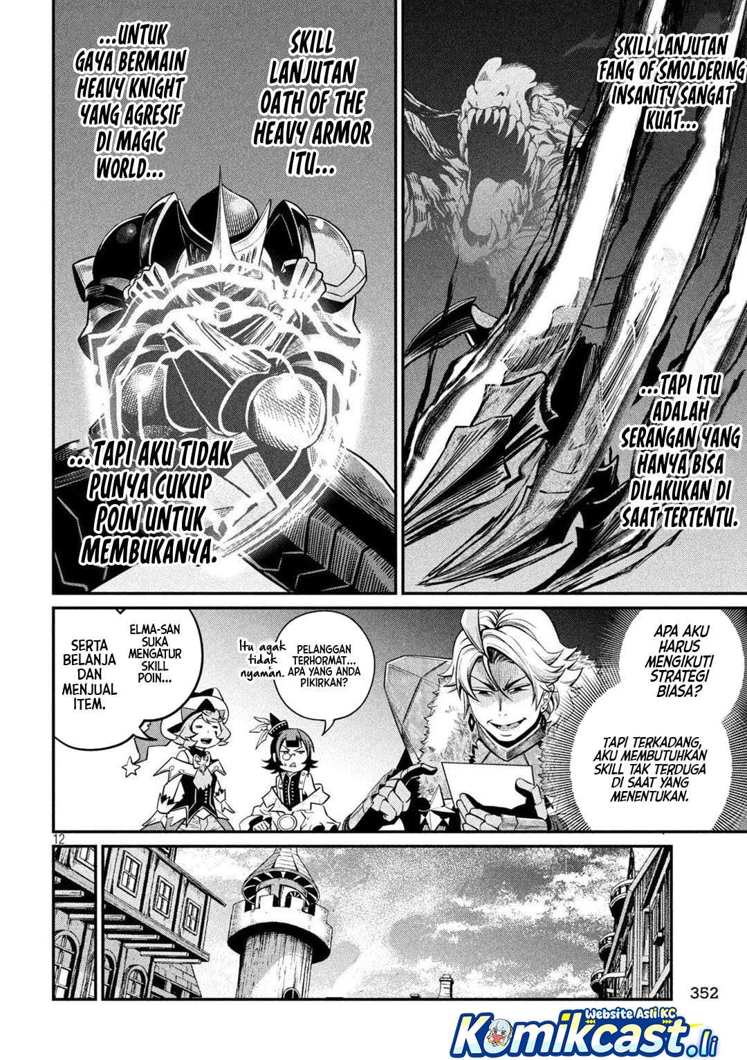 Halaman 13 dari Tsuihou Sareta Tenshou Juu Kishi wa Game Chishiki de Musou Suru Chapter 132