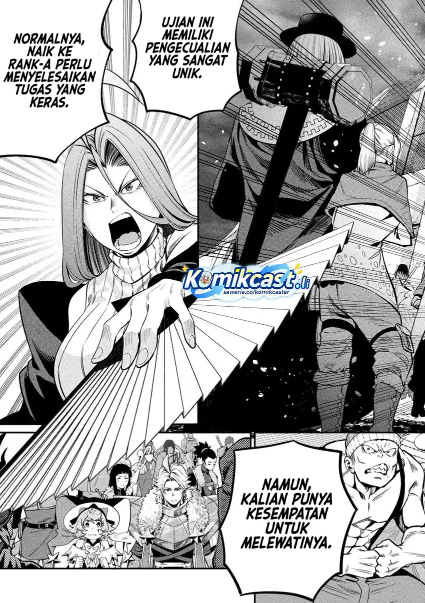 Halaman 9 dari Tsuihou Sareta Tenshou Juu Kishi wa Game Chishiki de Musou Suru Chapter 133