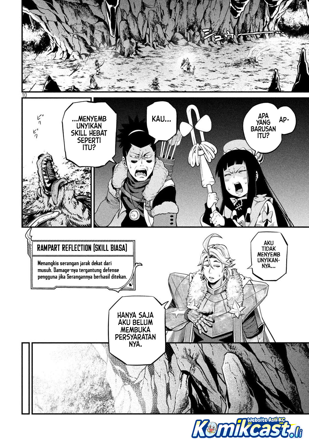 Halaman 11 dari Tsuihou Sareta Tenshou Juu Kishi wa Game Chishiki de Musou Suru Chapter 134