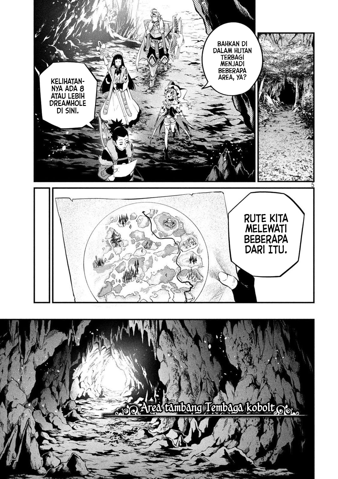 Halaman 6 dari Tsuihou Sareta Tenshou Juu Kishi wa Game Chishiki de Musou Suru Chapter 134