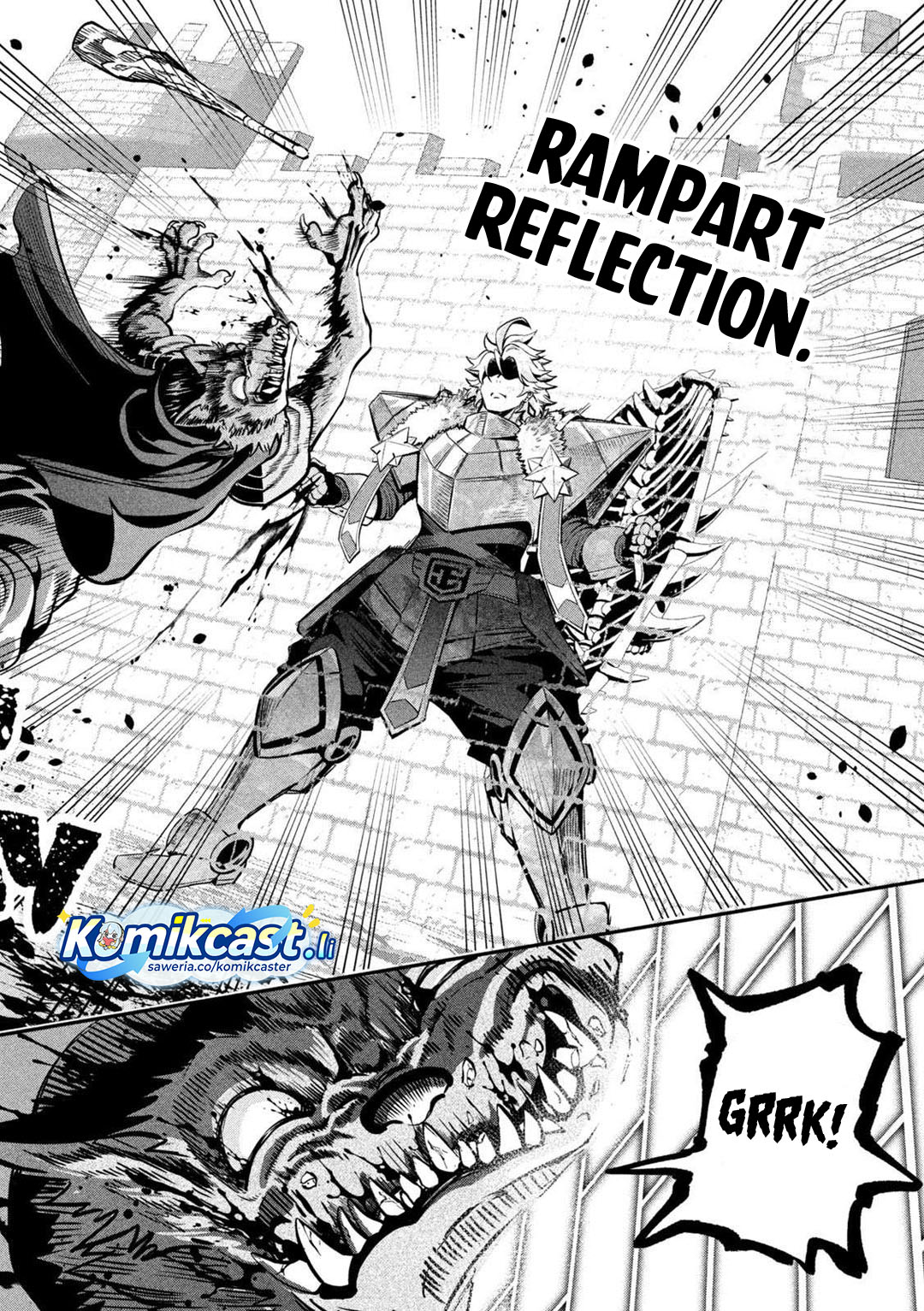 Halaman 9 dari Tsuihou Sareta Tenshou Juu Kishi wa Game Chishiki de Musou Suru Chapter 134