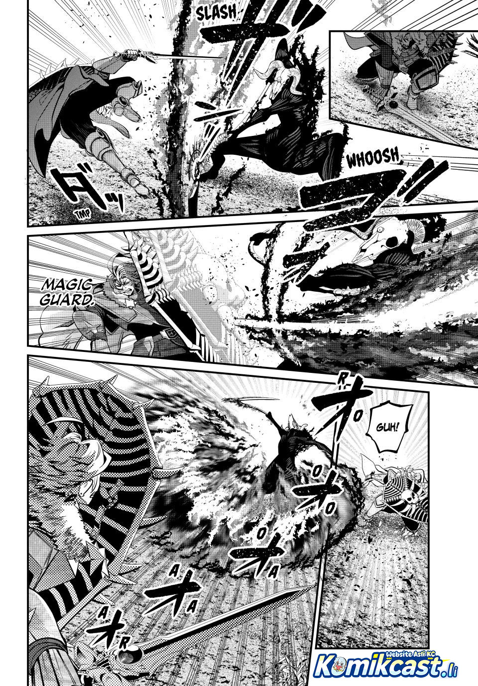 Halaman 13 dari Tsuihou Sareta Tenshou Juu Kishi wa Game Chishiki de Musou Suru Chapter 137
