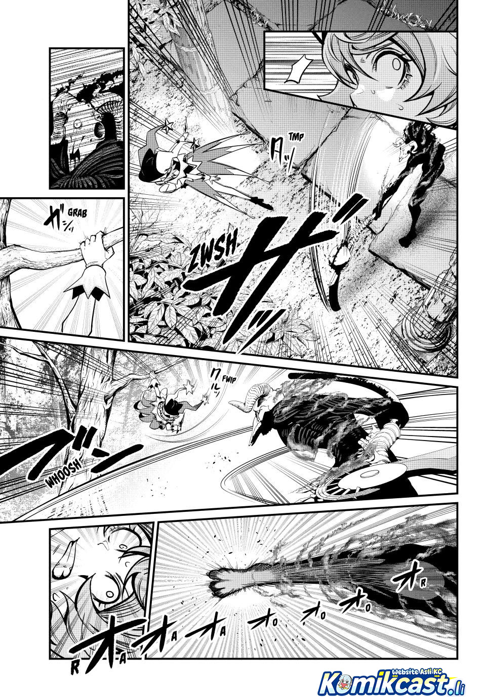 Halaman 8 dari Tsuihou Sareta Tenshou Juu Kishi wa Game Chishiki de Musou Suru Chapter 137