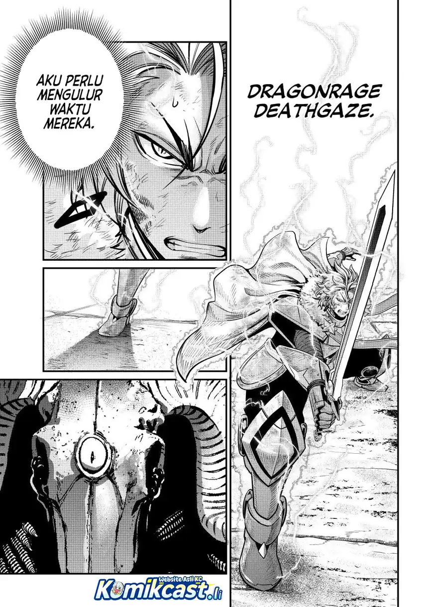 Halaman 14 dari Tsuihou Sareta Tenshou Juu Kishi wa Game Chishiki de Musou Suru Chapter 138